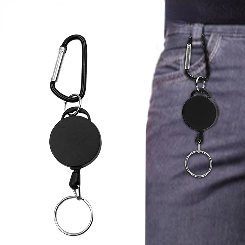1 PC Outdoor EDC Elastic Key Chain TAD Steel Rope Burglar tools Tactical Retractable KeyChain Recoil Ring Pull Chain Clip
1 PC Outdoor EDC Elastic Key Chain TAD Steel Rope Burglar tools Tactical Retractable KeyChain Recoil Ring Pull Chain Clip