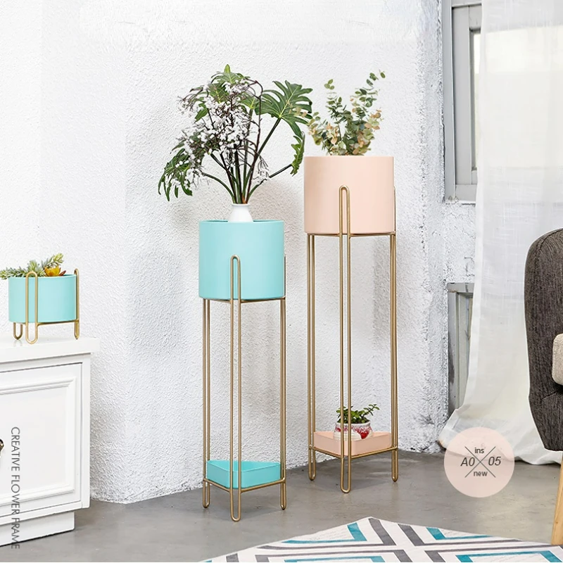 Nordic Simple Iron Art Flower Pots Shelves Indoor Balcony Double Layer Green Plant Stand Save Space Creative Floor Flower Shelf
Nordic Simple Iron Art Flower Pots Shelves Indoor Balcony Double Layer Green Plant Stand Save Space Creative Floor Flower Shelf