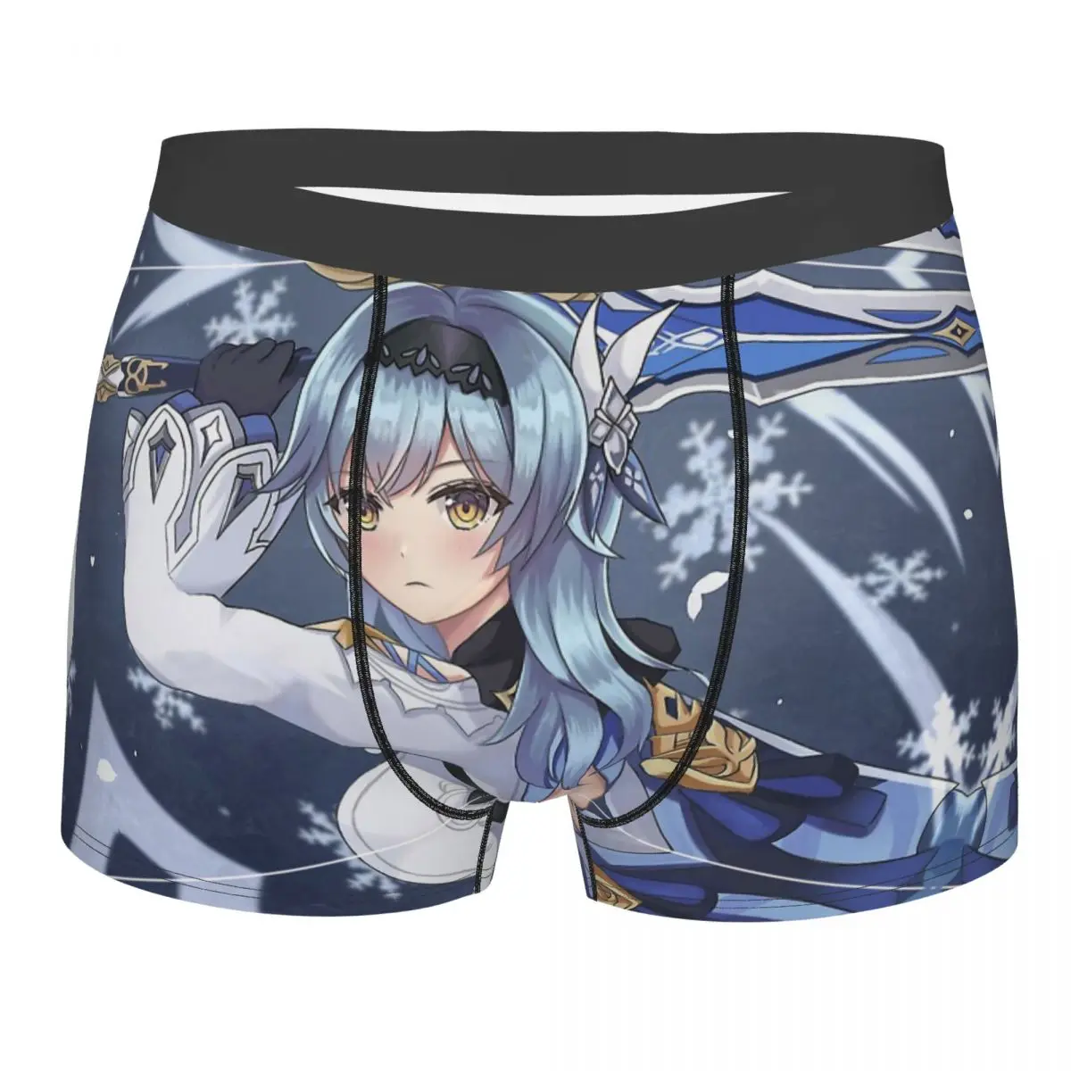 

Cool Eula Genshin Impact Mobile Game Underpants Breathbale Panties Men's Underwear Comfortable Shorts Boxer Briefs