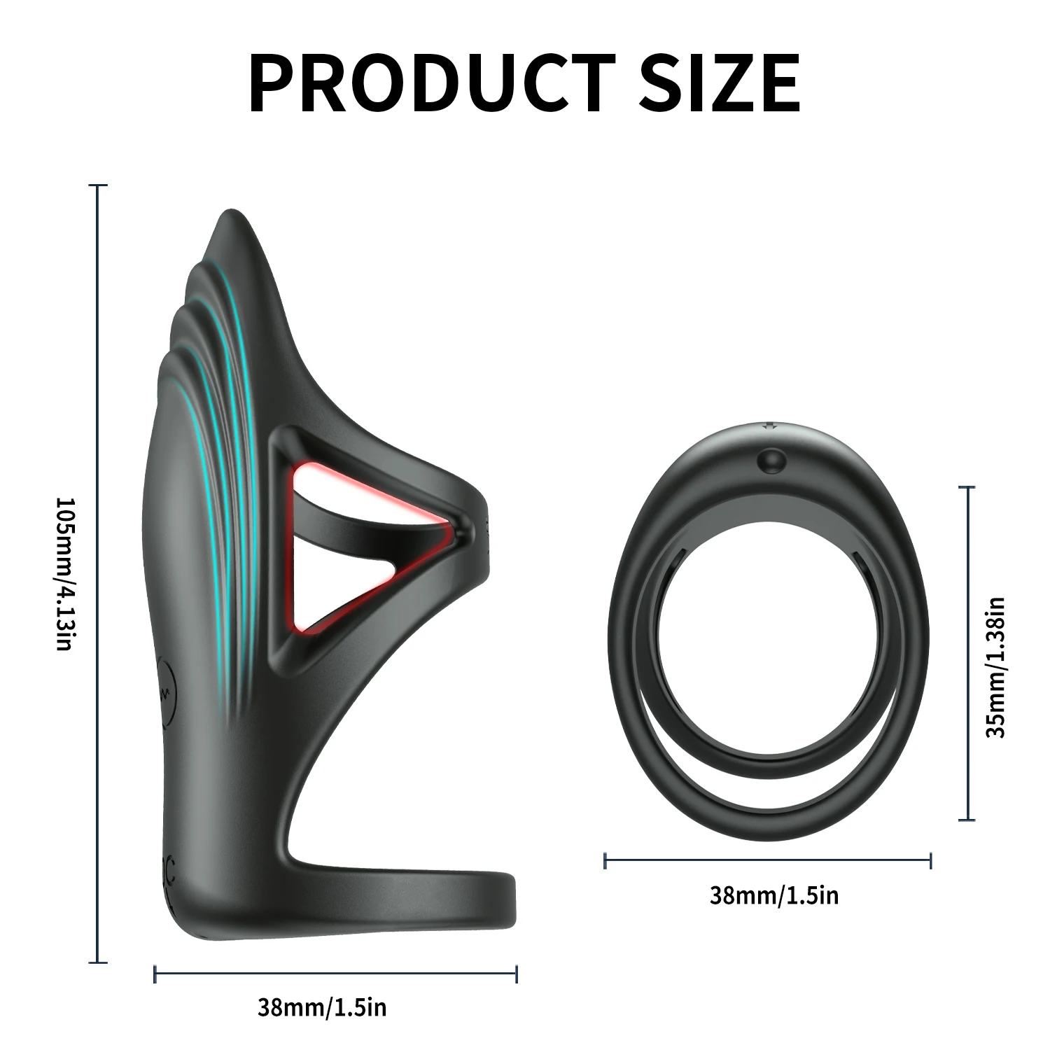 APP Vibrating Cock Ring Penis Ring Vibrator Delay Testicles Ejaculation Sex Toys for Men Couple Sperm Lock Penisring Cockring APP Vibrating Cock Ring Penis Ring Vibrator Delay Testicles Ejaculation Sex Toys for Men Couple Sperm Lock Penisring Cockring