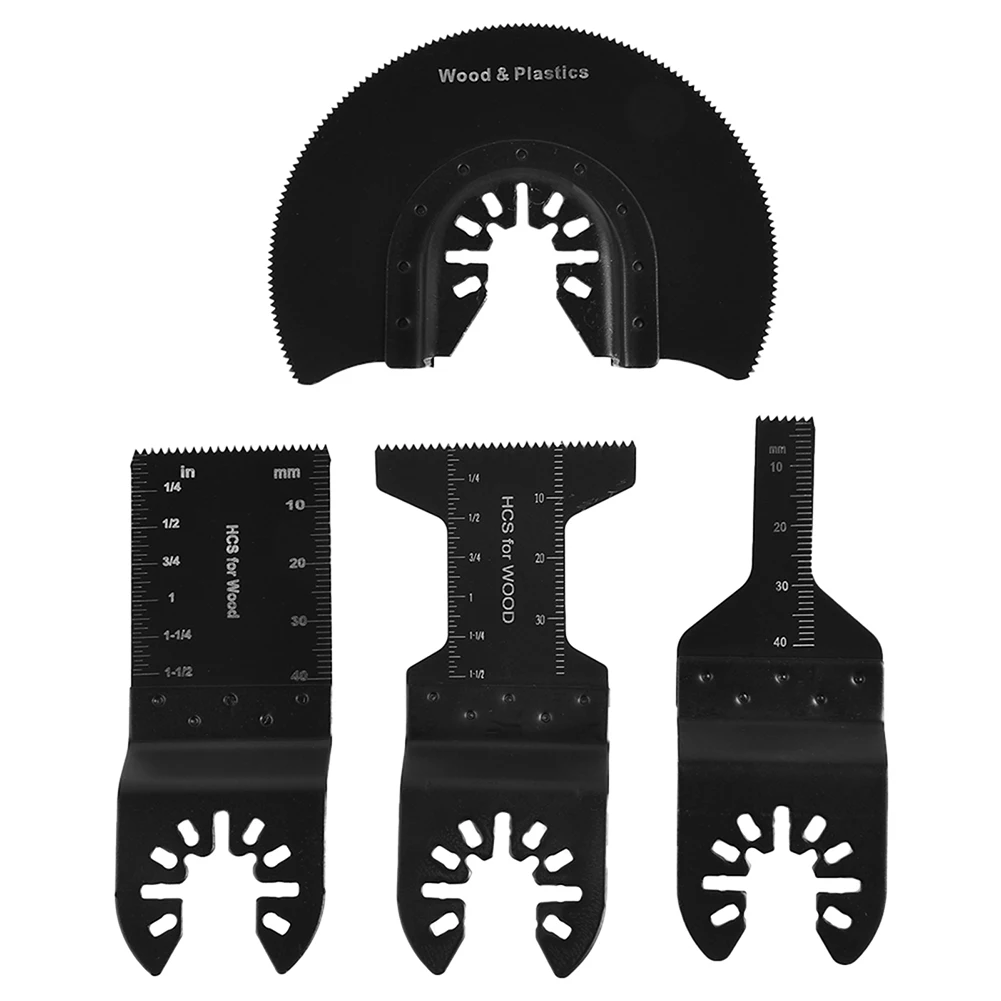 Set Saw Blades Kit HCS Multi Tool 4Pcs E-cut Bi-metal Segment Oscillating Tool For Fein Multimaster High quality
Set Saw Blades Kit HCS Multi Tool 4Pcs E-cut Bi-metal Segment Oscillating Tool For Fein Multimaster High quality