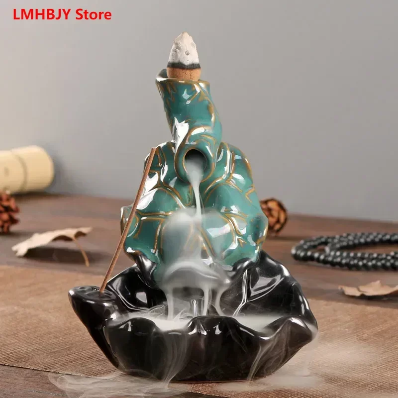 LMHBJY Backflow Incense Stove Lotus Fragrance Seat Line Incense Stove Incense Insertion View Smoke Incense Stove Decoration
LMHBJY Backflow Incense Stove Lotus Fragrance Seat Line Incense Stove Incense Insertion View Smoke Incense Stove Decoration