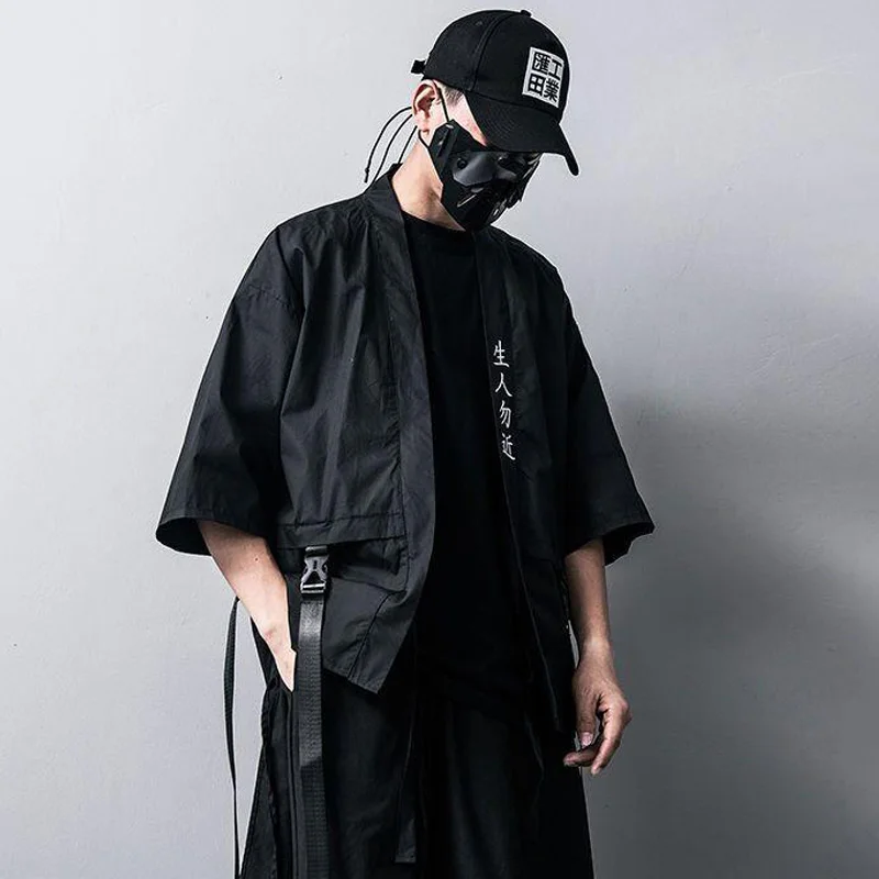 Fashion Men Shirt Techwear Casual Open Stitch Short-sleeved Women Male Shirts Harajuku Streewear Punk Japanese Style Clothes
Fashion Men Shirt Techwear Casual Open Stitch Short-sleeved Women Male Shirts Harajuku Streewear Punk Japanese Style Clothes