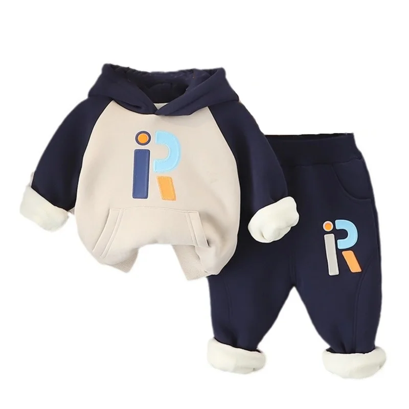 New Winter Baby Girls Clothes Children Boys Casual Thicken Warm Hoodies Pants 2Pcs/Sets Toddler Cotton Costume Kids Tracksuits
New Winter Baby Girls Clothes Children Boys Casual Thicken Warm Hoodies Pants 2Pcs/Sets Toddler Cotton Costume Kids Tracksuits
