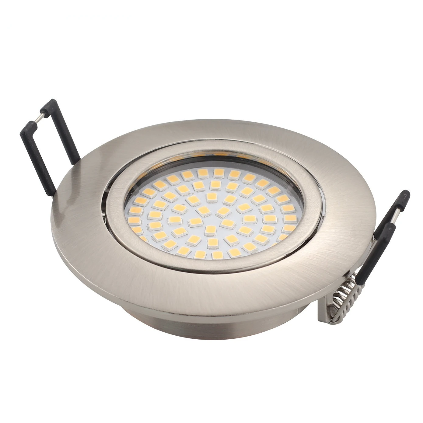 

5W / 450lm Mains Powered Ultra Slim Adjustable Tilt Recessed LED Ceiling Light Downlight Round Spot Lights for Ceiling