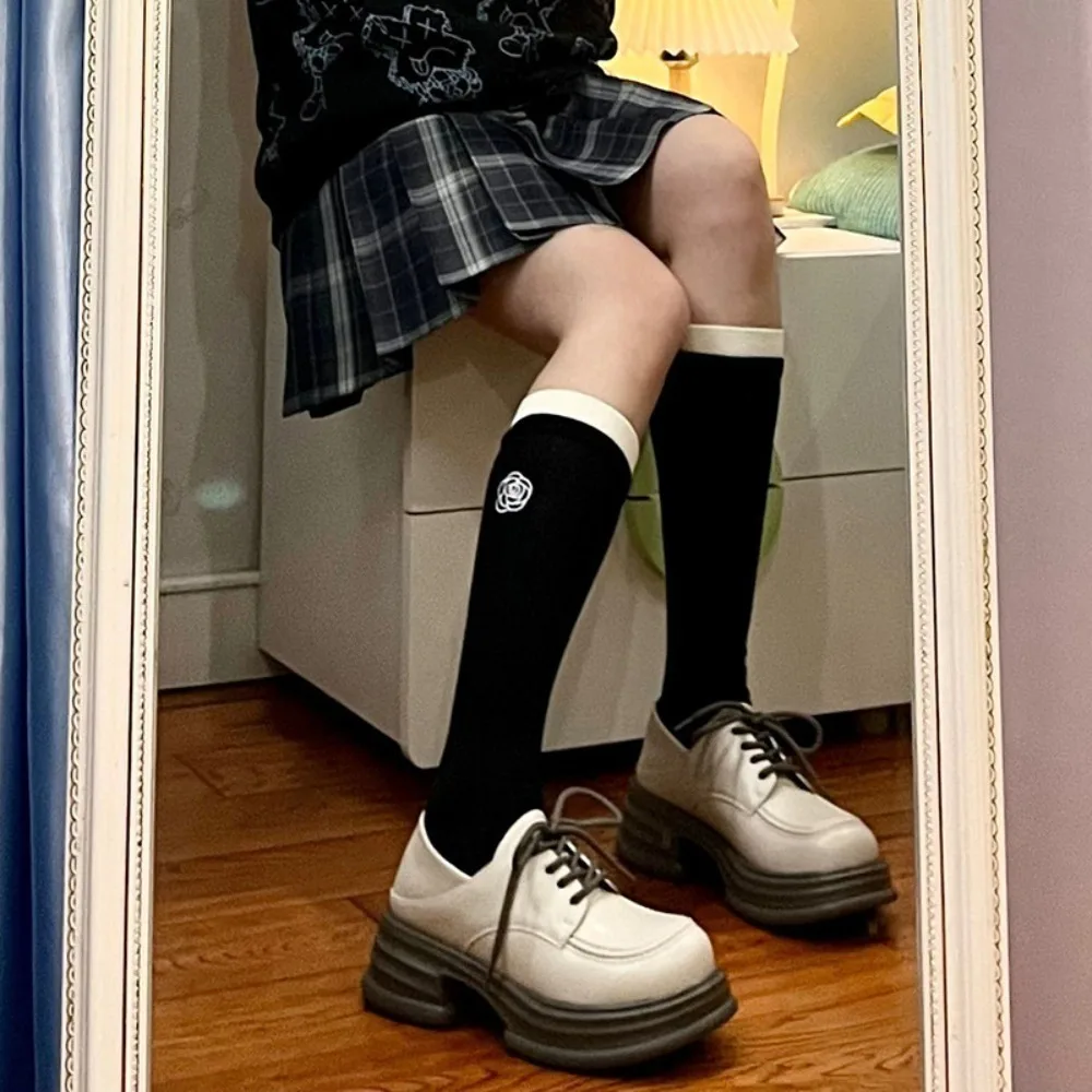 Solid Color Lolita JK Bow Socks High Quality Accessories Cotton Calf Socks Sweet Style Socks
Solid Color Lolita JK Bow Socks High Quality Accessories Cotton Calf Socks Sweet Style Socks