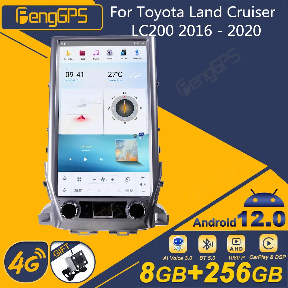 Восьмиядерный процессор Qualcomm для Toyota Land Cruiser LC200 2016-2020, автомобильный радиоприемник на Android, экран Tesla, 2Din стереоприемник, Авторадио, мультимедиа
Восьмиядерный процессор Qualcomm для Toyota Land Cruiser LC200 2016-2020, автомобильный радиоприемник на Android, экран Tesla, 2Din стереоприемник, Авторадио, мультимедиа