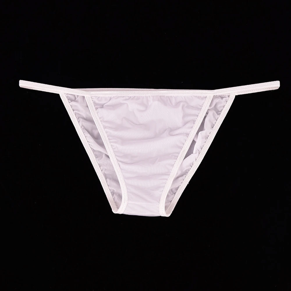 Men's Panties Sexy Ice Silk See Through Briefs Thong Underpants Seamless Breathable Thin Underpants Elasticity Underwear Male
Men's Panties Sexy Ice Silk See Through Briefs Thong Underpants Seamless Breathable Thin Underpants Elasticity Underwear Male