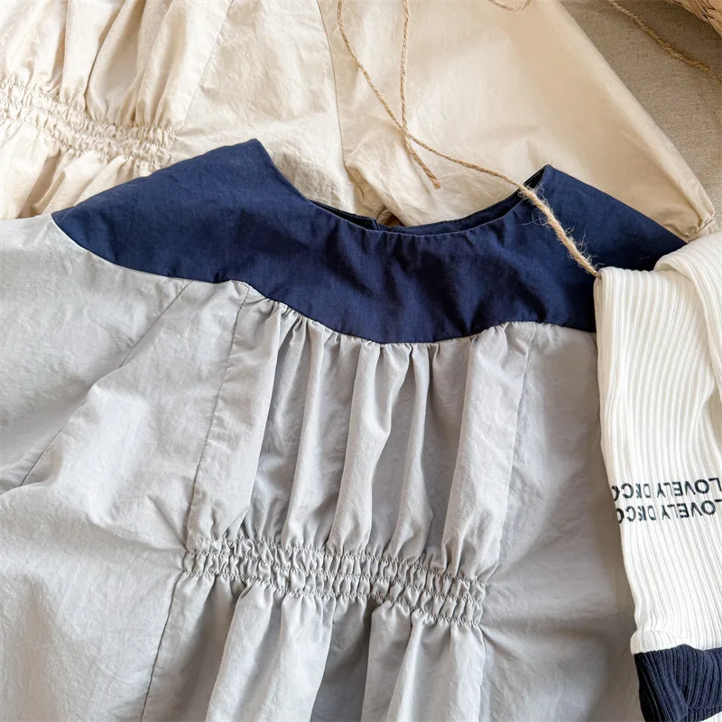 2025 Spring New Girls Puff Sleeve Shirts Children Long Sleeve T Shirts Baby Girl Cotton Blouse Infant Loose Tops Kids Clothes 29 S3e423850ffc84a2e8b7385fc0b4f1ef8J