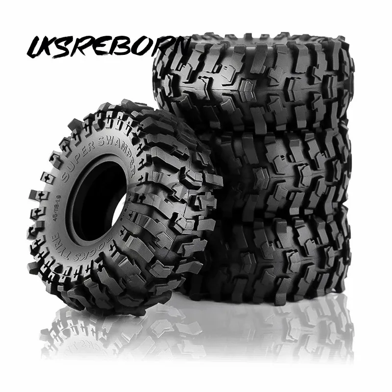 4 шт. 118*45 мм 1,9 дюйма резиновые шины для колес 1:10 RC Rock Crawler Axial SCX10 SCX10 II 90046 AXI03007 TRX-4 RBX10
4 шт. 118*45 мм 1,9 дюйма резиновые шины для колес 1:10 RC Rock Crawler Axial SCX10 SCX10 II 90046 AXI03007 TRX-4 RBX10