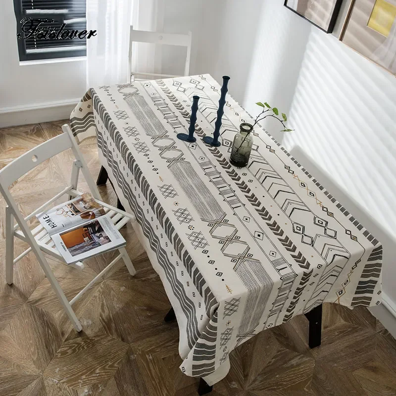 Geometric Tablecloth for Table Printed Table Cover Cotton and Linen Nordic Home Dining Table Cloth Obrus Tafelkleed
Geometric Tablecloth for Table Printed Table Cover Cotton and Linen Nordic Home Dining Table Cloth Obrus Tafelkleed