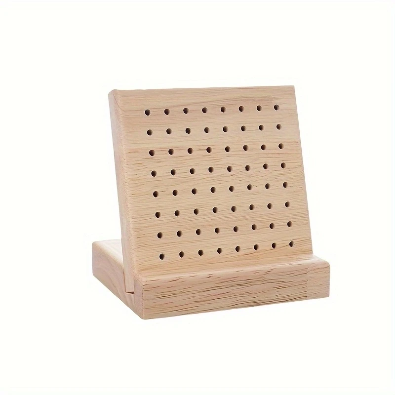 Home Wooden Crochet Knitting Board Creative Handmade DIY Wool Knitting Block Pad Hole Board Knitting Shaping Board Home Wooden Crochet Knitting Board Creative Handmade DIY Wool Knitting Block Pad Hole Board Knitting Shaping Board
