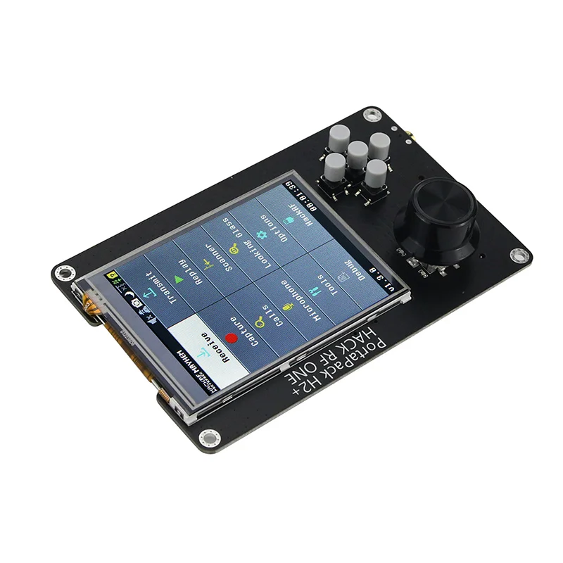 Сенсорный экран PortaPack H2 3 2 дюйма 0.5PPM TCXO часы для трансивера HackRF One SDR с батареей |