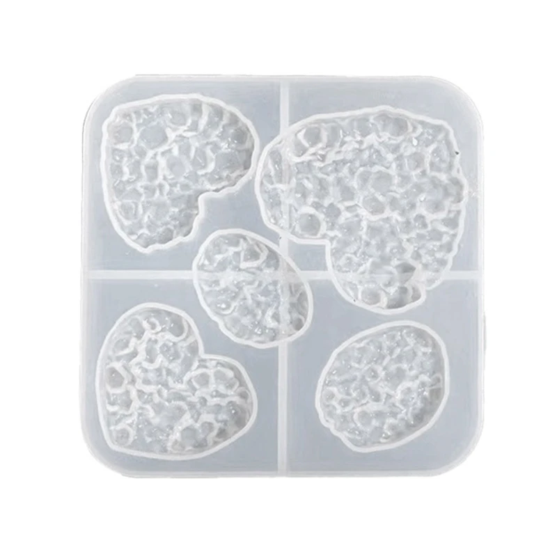 Versatile Silicone Casting Mold Epoxy Resin Mold Versatile Heart Pendant Making Mould Durable Necklace Jewelry Mould
Versatile Silicone Casting Mold Epoxy Resin Mold Versatile Heart Pendant Making Mould Durable Necklace Jewelry Mould