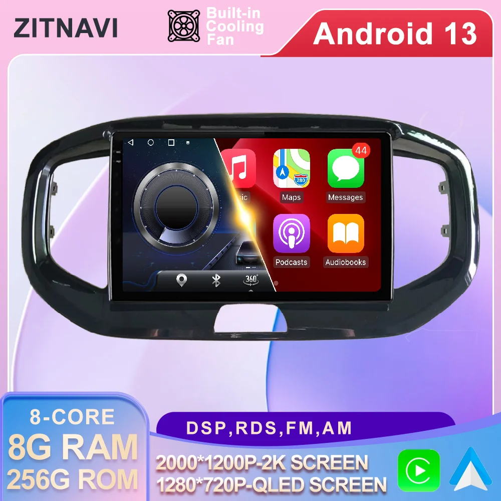 

10.1 Inch Android 13 For KIA KX1 2018 Car Radio 4G LTE No 2din QLED Autoradio WIFI ADAS Video AHD BT Multimedia RDS DSP Stereo