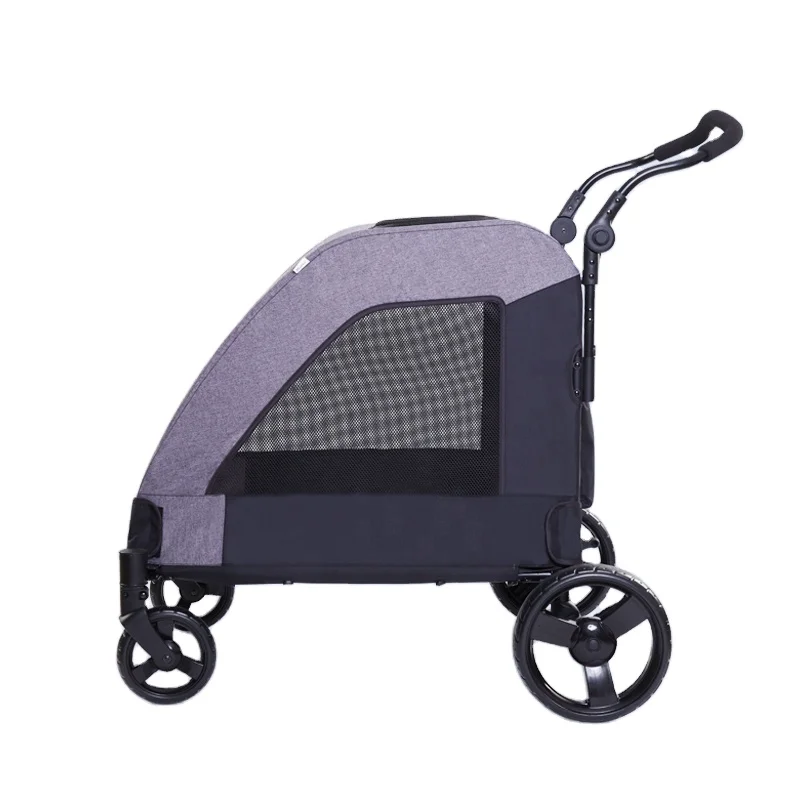 Fashion simple design large dogs stroller 600D oxford fabric luxury 4 wheels pet stroller outdoor
Fashion simple design large dogs stroller 600D oxford fabric luxury 4 wheels pet stroller outdoor
