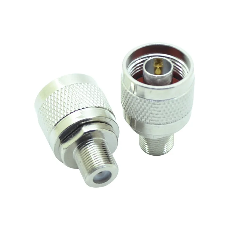 2 Piece RF Coaxial Adapter N Male Plug To F Female Jack Zinc Alloy Copper Core Extend Cable Connector
2 Piece RF Coaxial Adapter N Male Plug To F Female Jack Zinc Alloy Copper Core Extend Cable Connector