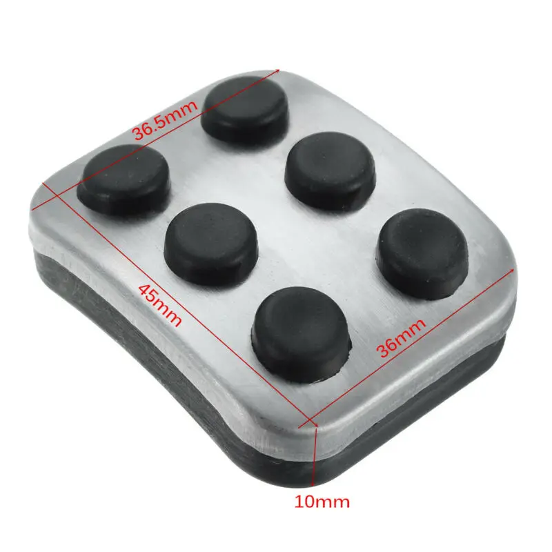 Brake Pedal Pedal pad High Quality 45mmx36.5x10mm Brake Fuel Interior Stainless Steel Truck 907732 Accessories
Brake Pedal Pedal pad High Quality 45mmx36.5x10mm Brake Fuel Interior Stainless Steel Truck 907732 Accessories