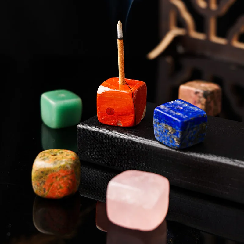 50pc Square Natural Healing Raw Stone Incense Tray Gems Stick Base Holder Fragrant Plug Amethyst Clear Quartz Fengshui Charms
50pc Square Natural Healing Raw Stone Incense Tray Gems Stick Base Holder Fragrant Plug Amethyst Clear Quartz Fengshui Charms