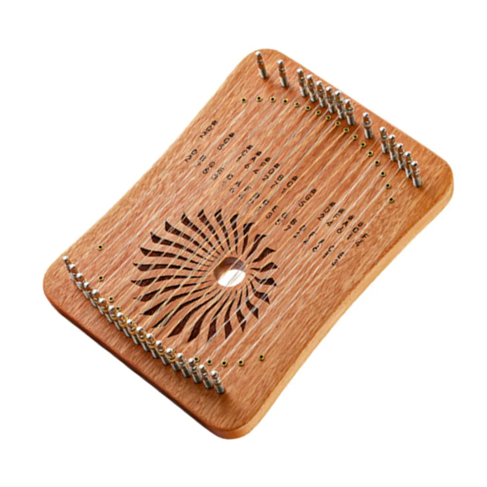 31 Strings Fingerplay Lyre Harp 31 Strings 32*23.7*7cm 8 PCS/set Beginner Extract Strings Picks Finger Play Harp
31 Strings Fingerplay Lyre Harp 31 Strings 32*23.7*7cm 8 PCS/set Beginner Extract Strings Picks Finger Play Harp