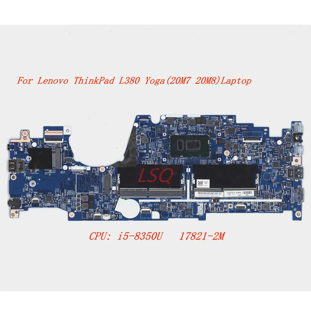 New/Orig For Lenovo ThinkPad L380 Yoga(20M7 20M8)Laptop Mainboard motherboard CPU: i5-8350U 17821-2M 5B21B35289 02HM029 02DA271
New/Orig For Lenovo ThinkPad L380 Yoga(20M7 20M8)Laptop Mainboard motherboard CPU: i5-8350U 17821-2M 5B21B35289 02HM029 02DA271