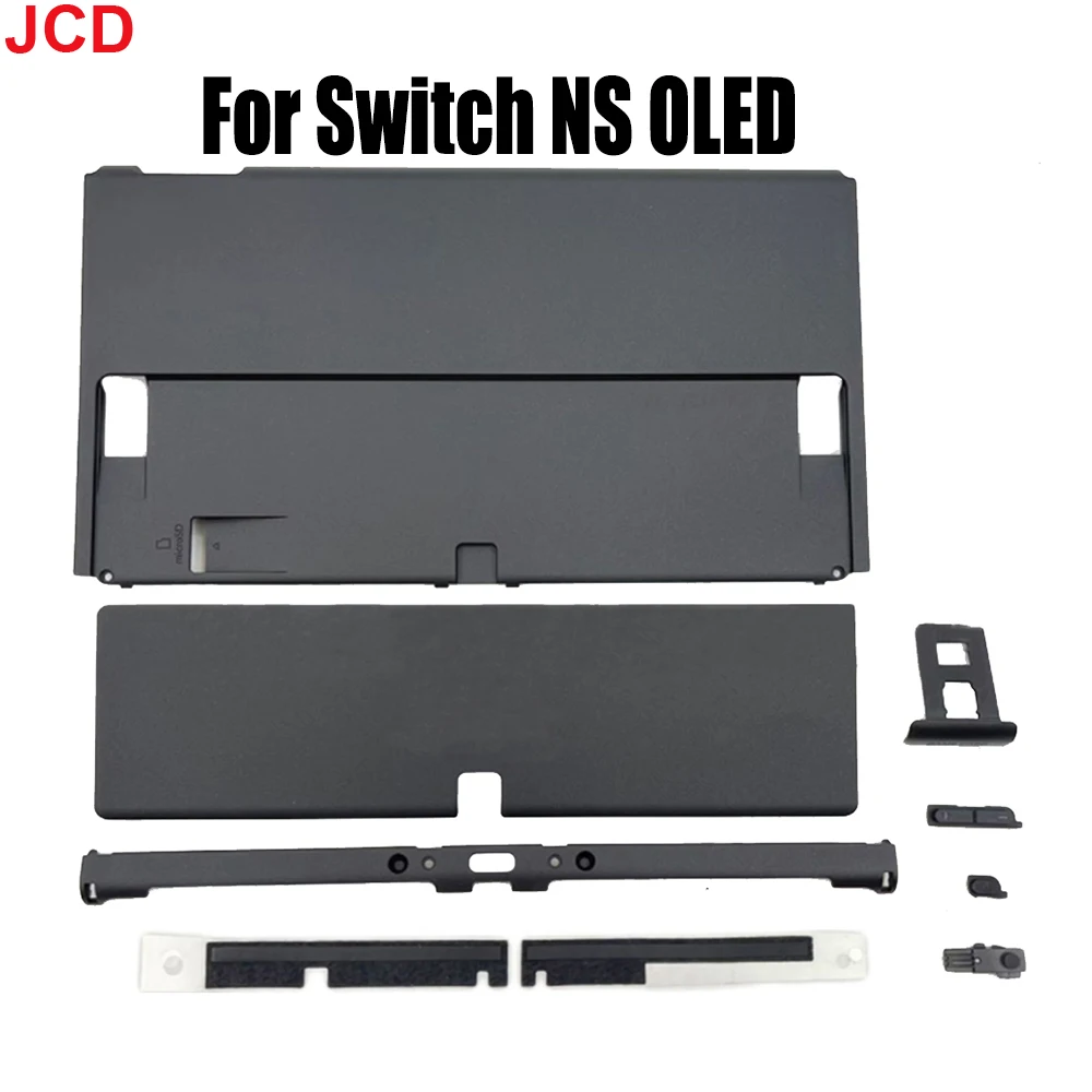 JCD For Switch OLED Back Shell Replacement Shell OLED Back Cover Dust Net Bracket For NS OLED Host Shell Repair Parts
JCD For Switch OLED Back Shell Replacement Shell OLED Back Cover Dust Net Bracket For NS OLED Host Shell Repair Parts