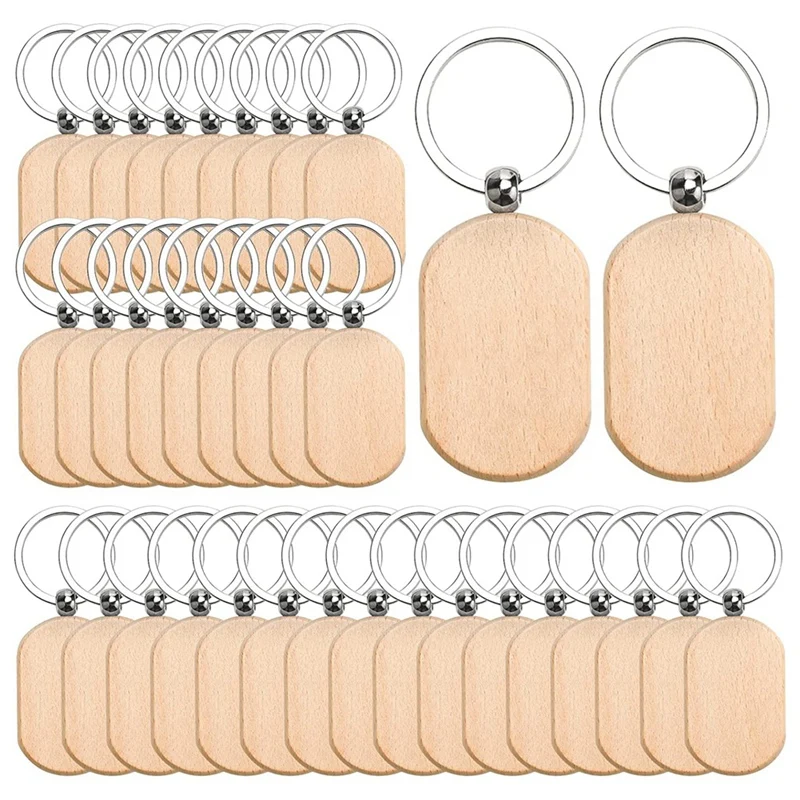 110PCS Wood Keychain Blanks, Unfinished Wood Key Tag, Wood Engraving Blanks Key Chain For DIY Crafts-Rounded Square
110PCS Wood Keychain Blanks, Unfinished Wood Key Tag, Wood Engraving Blanks Key Chain For DIY Crafts-Rounded Square