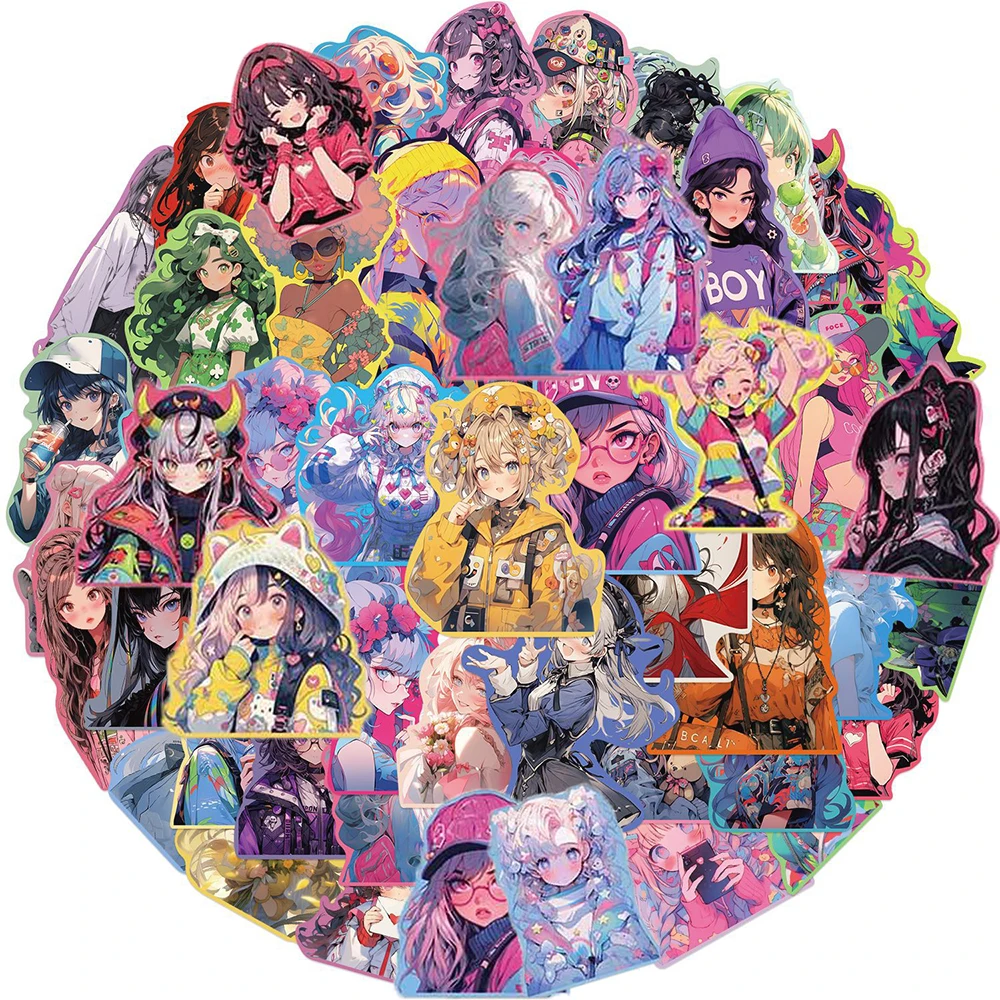 10/50Pcs Cute Girl Cartoon Anime Aesthetic Varied Graffiti Stickers DIY Scrapbooking Skateboard Decoration Travel Luggage Decals 
10/50Pcs Cute Girl Cartoon Anime Aesthetic Varied Graffiti Stickers DIY Scrapbooking Skateboard Decoration Travel Luggage Decals