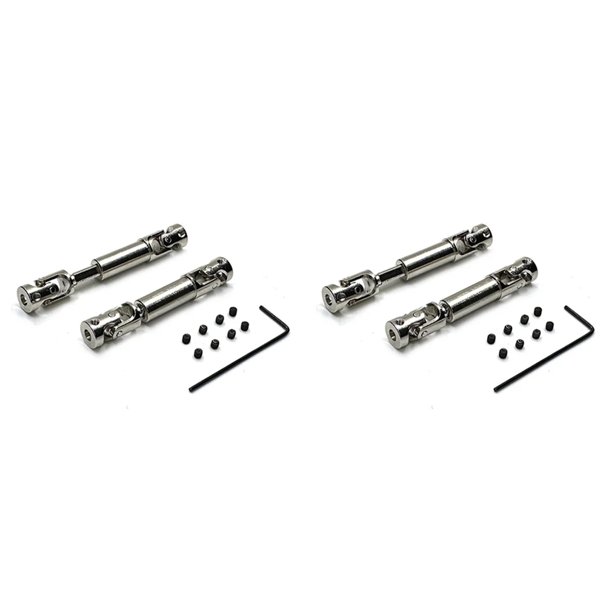 2 комплекта для FMS FCX24 металлический приводной вал CVD Driveshaft 1/24 Запчасти для радиоуправляемого гусеничного автомобиля, аксессуары
2 комплекта для FMS FCX24 металлический приводной вал CVD Driveshaft 1/24 Запчасти для радиоуправляемого гусеничного автомобиля, аксессуары