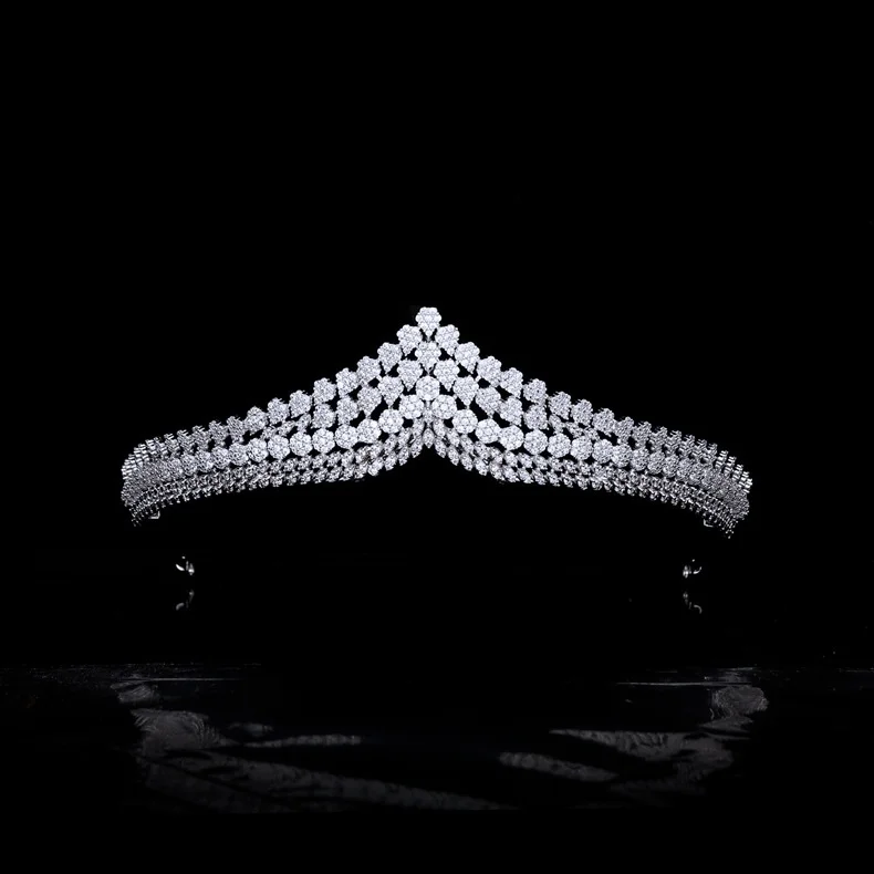 European and American New Exquisite Small Zircon Bridal Wedding Crown Wedding Headdress High-End Cross-Border Hair Accessories
European and American New Exquisite Small Zircon Bridal Wedding Crown Wedding Headdress High-End Cross-Border Hair Accessories