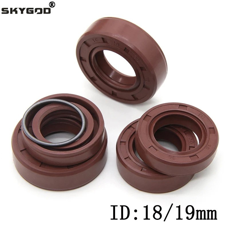 1/2pcs ID 18/19mm FKM Oil Seal TC-18/19*28/30/32/35/40/47*5/7/8/10mm Fluorine Double Lip Oil Seals
1/2pcs ID 18/19mm FKM Oil Seal TC-18/19*28/30/32/35/40/47*5/7/8/10mm Fluorine Double Lip Oil Seals
