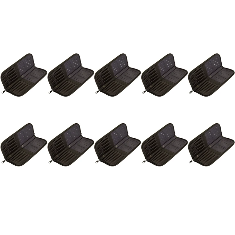 10Pcs 29Cm Artist Paint Brush Holder Zippered Brush Case For Oil Acrylic Watercolor Brush Breathable Painting Kit
10Pcs 29Cm Artist Paint Brush Holder Zippered Brush Case For Oil Acrylic Watercolor Brush Breathable Painting Kit
