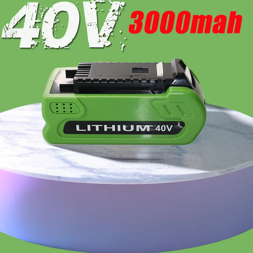 For Greenworks 40V Batteries 6Ah GreenWorks G-MAX Li-ion Battery Manufacturer Replacement Battery for Lawn Mower Power Tools
For Greenworks 40V Batteries 6Ah GreenWorks G-MAX Li-ion Battery Manufacturer Replacement Battery for Lawn Mower Power Tools