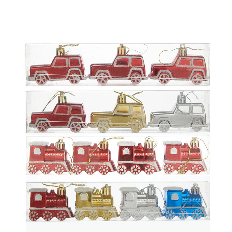 Christmas Gift Creative Decoration Christmas Tree Decoration Props Car Small Train Hanging Decorations
Christmas Gift Creative Decoration Christmas Tree Decoration Props Car Small Train Hanging Decorations