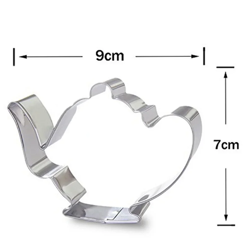 2PCS SET Teapot Tea Cup Set Cookie Cutter Stainless Steel Mouds Metal Fondant Cake Mould
2PCS SET Teapot Tea Cup Set Cookie Cutter Stainless Steel Mouds Metal Fondant Cake Mould