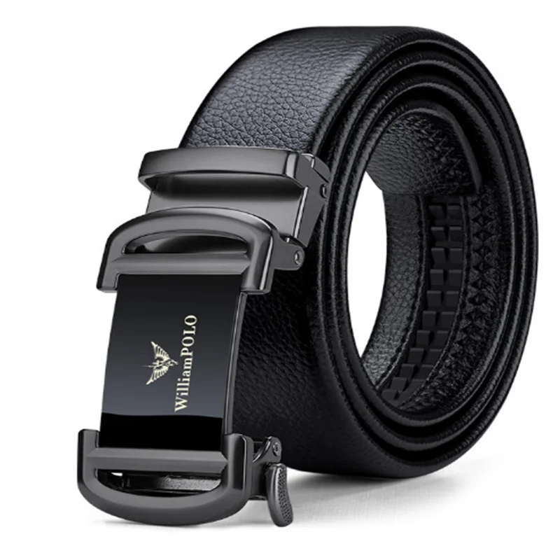 

WILLIAMPOLO Fashionable men's leather belt business formal personalized belt 2022