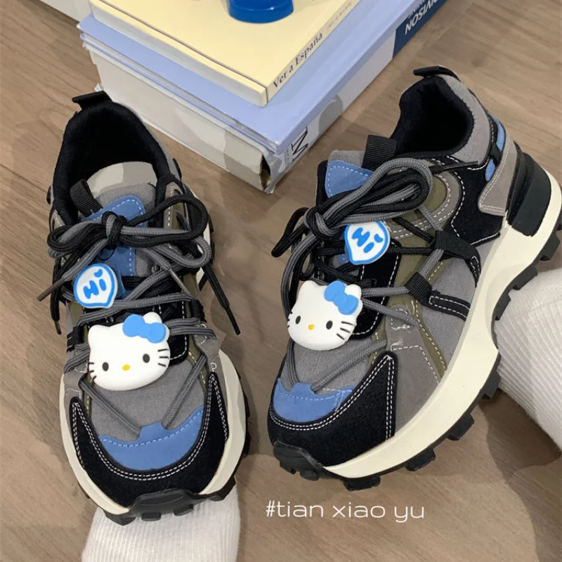 Kawaii Sanrio Hellokitty Anime Kawaii New Cute Sweet and Comfortable Casual Shoes Fashionable Versatile and Popular Sneakers
Kawaii Sanrio Hellokitty Anime Kawaii New Cute Sweet and Comfortable Casual Shoes Fashionable Versatile and Popular Sneakers
