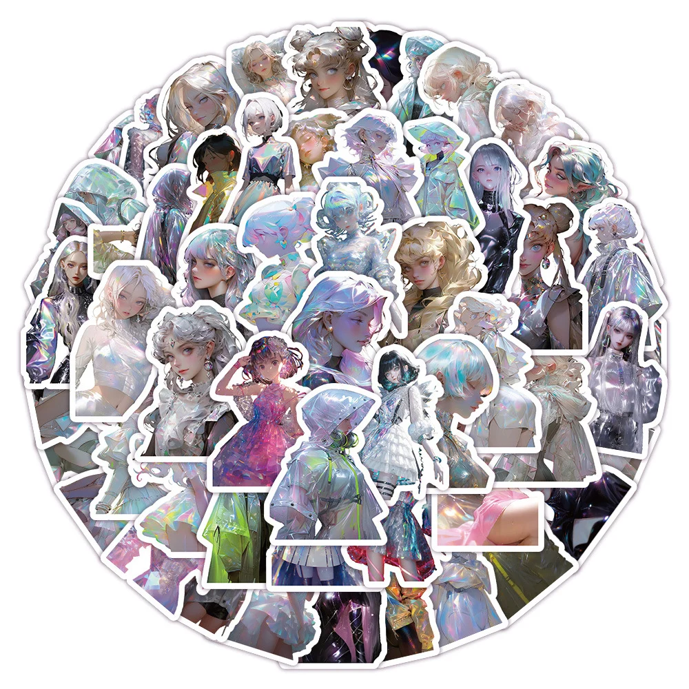 10/30/50pcs Laser Girls VSCO Stickers Creative Cute Anime Sticker Luggage Scrapbooking Water Bottle Bike Cartoon Art Decals Gift 
10/30/50pcs Laser Girls VSCO Stickers Creative Cute Anime Sticker Luggage Scrapbooking Water Bottle Bike Cartoon Art Decals Gift