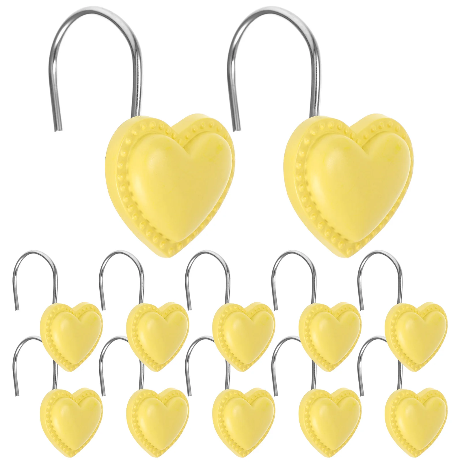 12 Pcs Resin Hook Bedroom Curtain Hooks Pendant Decorate Hanger for Drapes Shower 304 Stainless Steel Household Metal Pendants
12 Pcs Resin Hook Bedroom Curtain Hooks Pendant Decorate Hanger for Drapes Shower 304 Stainless Steel Household Metal Pendants