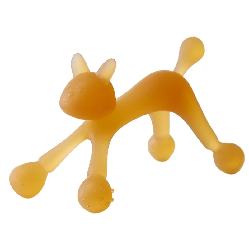 Teething Toy for Baby Cat-shaped Teether Toy Silicone Baby Teether Silicone Sensory Teether for Babies Toddlers Infant
Teething Toy for Baby Cat-shaped Teether Toy Silicone Baby Teether Silicone Sensory Teether for Babies Toddlers Infant