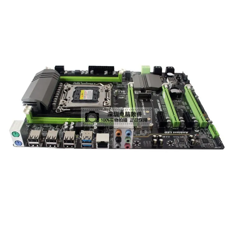 The new X79 large board computer motherboard CPU kit 2011 pin supports E5-2670ECC 8G server memory
The new X79 large board computer motherboard CPU kit 2011 pin supports E5-2670ECC 8G server memory