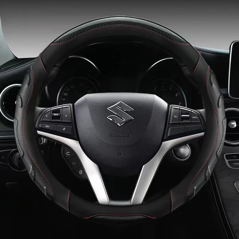 Из искусственной кожи чехол на Автомобильный руль 38 см для Suzuki Swift 2011-2016 Vitara 2015-2019 Celerio 2015-2019 SX4 S-CROSS 2013-2019
Из искусственной кожи чехол на Автомобильный руль 38 см для Suzuki Swift 2011-2016 Vitara 2015-2019 Celerio 2015-2019 SX4 S-CROSS 2013-2019