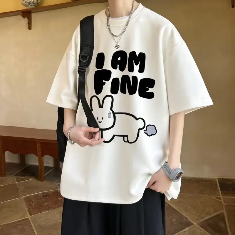 Printing Oversized Y2k Clothes Tops Fashion Men T-shirt Short Sleeve Harajuku Street Dance Manga Round Neck Graphic Streetwear
Printing Oversized Y2k Clothes Tops Fashion Men T-shirt Short Sleeve Harajuku Street Dance Manga Round Neck Graphic Streetwear