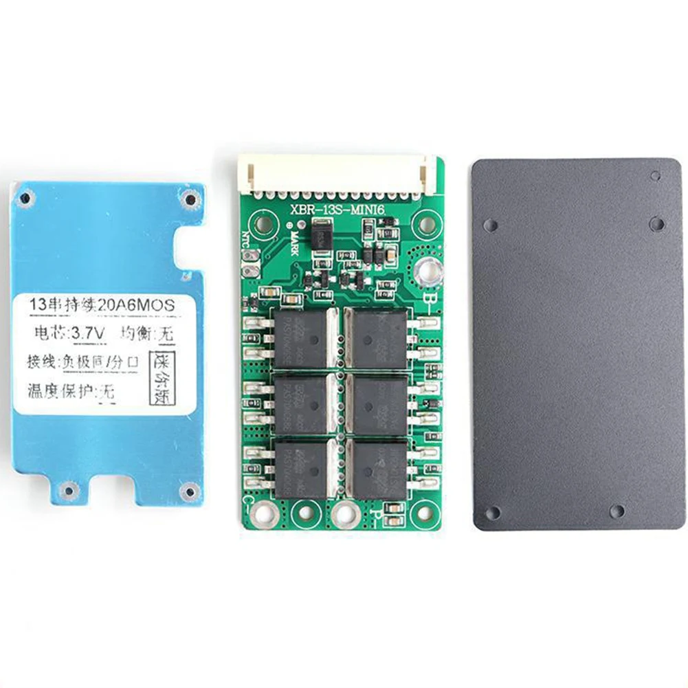 BMS 13S 48V Li-Ion Lithium 18650 Battery Pack Balancer Charge Board Equalizer Common/Separate Port for Escooter(20A)
BMS 13S 48V Li-Ion Lithium 18650 Battery Pack Balancer Charge Board Equalizer Common/Separate Port for Escooter(20A)