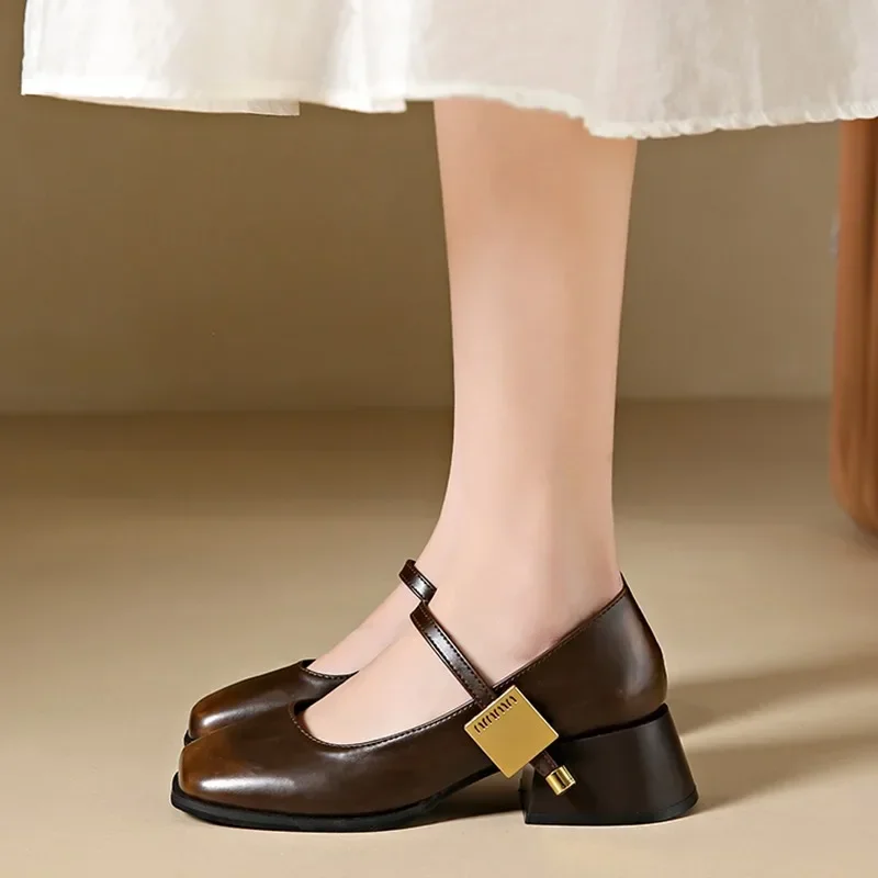 Mid Heels Mary Janes Shoes Women Square Toe Shallow Shoes 2024 Spring Trend Elegant Dress Shoes Party Pumps Zapatillas De Mujer
Mid Heels Mary Janes Shoes Women Square Toe Shallow Shoes 2024 Spring Trend Elegant Dress Shoes Party Pumps Zapatillas De Mujer