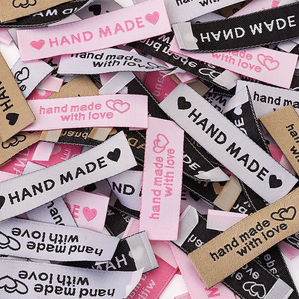 80PCS Handmade Cloth Labels Cotton Sewing Labels Art Woven Tag Knitting Crafts Fashion Garment Sewing Labels for Knitting
80PCS Handmade Cloth Labels Cotton Sewing Labels Art Woven Tag Knitting Crafts Fashion Garment Sewing Labels for Knitting