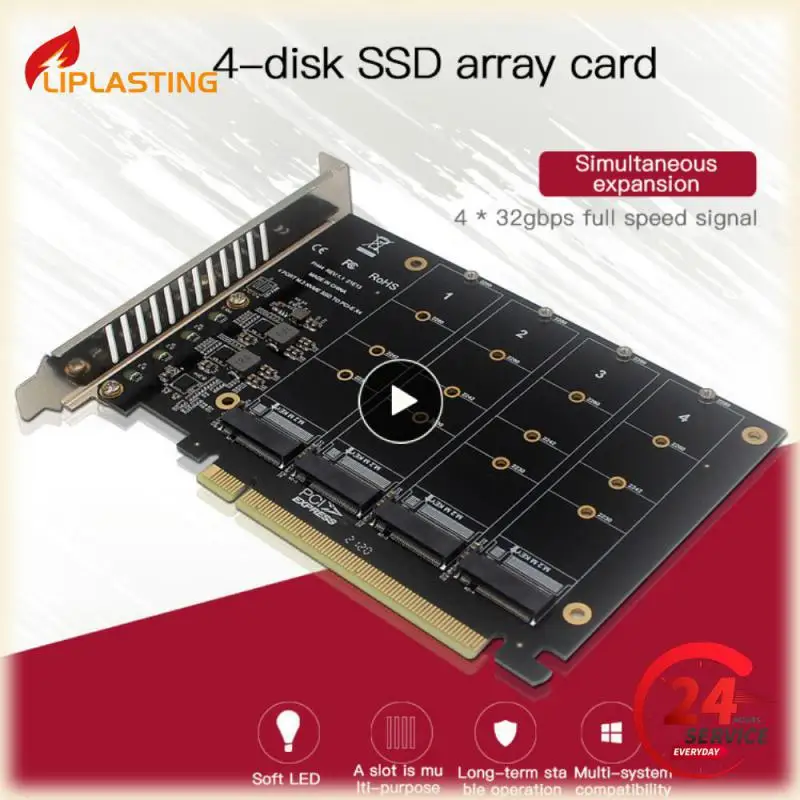 Карта разделения сигнала PH44 NVME 4, карта дисков поддерживает SSD/устройство M.2 NVME протокол жесткого диска
Карта разделения сигнала PH44 NVME 4, карта дисков поддерживает SSD/устройство M.2 NVME протокол жесткого диска