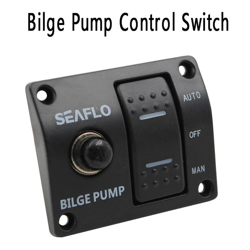 For Bilge Pump Bilge Pump Control Switch Automatic Pump Marine Panel Switch 3-WAY Switch Panel
For Bilge Pump Bilge Pump Control Switch Automatic Pump Marine Panel Switch 3-WAY Switch Panel