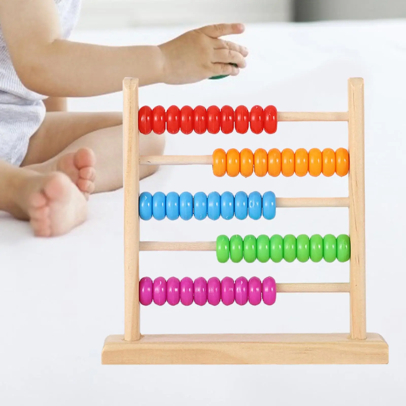 Counting Frame Educational Toy Learn Math Counting Classic Wooden Educational Counting Toy for Preschool Baby Children Kids
Counting Frame Educational Toy Learn Math Counting Classic Wooden Educational Counting Toy for Preschool Baby Children Kids