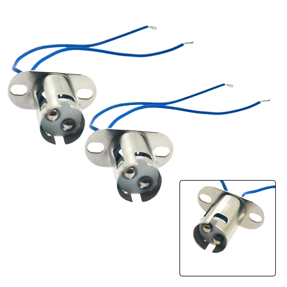 2PCS Lamp Holder 1157 BA15D LED Light Bulb Socket Holder With Wire Connector Universal Automotive Lamp Holder Accessories
2PCS Lamp Holder 1157 BA15D LED Light Bulb Socket Holder With Wire Connector Universal Automotive Lamp Holder Accessories